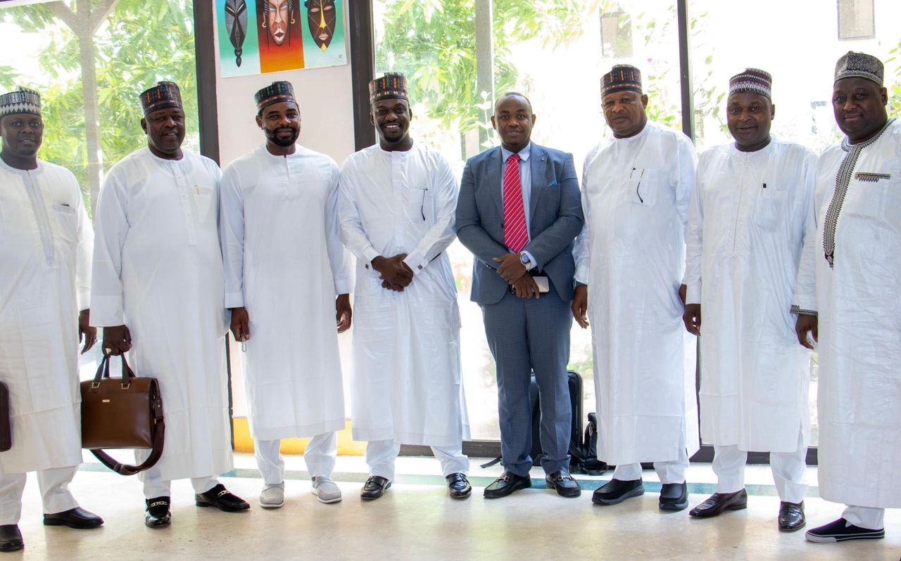 Dr. Said with the Lake Chad Commission and Stakeholders